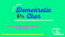 Logo Demokratiechor Sing mit!